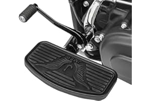 CRAFTRIDE Pedane larghe piloto compatibile con Keeway Blackster 250 / Superlight 125 FB2 nero