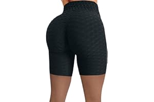 Spritumn-Home Femmes Pantalon Court de Yoga, Shorts de Leggings Taille Haute de Sport Sexy Été Legging Short Anti Cellulite, Gym Fitness et Activités de Plein Air