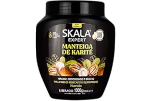 -SKALA EXPERT-Masque/Crème revitalisante/Crème coiffante "Lama Negra" - 1000ml- 100% VÉGÉTALIEN- Apporte brillance et finition soyeuse aux cheveux.- méthode bouclée appropriée