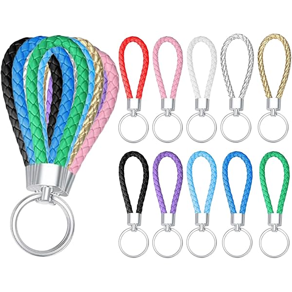 EANLOLY Portachiavi Airtag Pelle PU, Porta Airtag 4 Pezzi, Custodia al