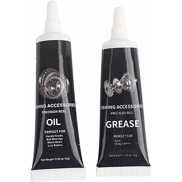 AYPOHU Angelrollen Pflege Set - Öl Und Fett Für Rollenlager Wartung