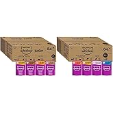 Whiskas Junior Katzennassfutter Geflügel Auswahl in Gelee, 84 Portionsbeutel, 84x85g (1 Großpackung) & Adult 1+ Katzennassfut