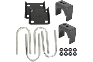 WFLNHB 5" Rear Lowering Drop Axle Flip Kit Replacement for Chevrolet C10 GMC Truck 1973-1987