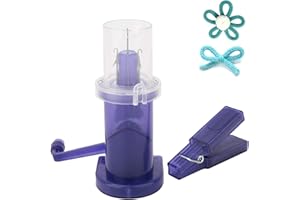 HERCHR Knitting Machine French Icord Hand Knitting Machine DIY Spool Knitter Hand Operated Handmade Manual Rope DIY Spool Knitter Bracelet Weave Tool