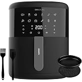 Cecotec 6L Air Fryer with Accessories Cecofry Bombastik 6000 Full | 1700W, Air Fyer, PerfectCook Technology, Adjustable Tempe