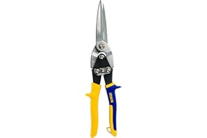 Irwin 10504314 Utility Cut Aviation Snip for Tin, Metal
