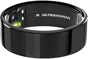 ULTRAHUMAN Ring AIR - Nessun abbonamento all'app - Smart Ring - Taglia prima con kit taglie - Monitora sonno, allenamento, frequenza cardiaca, variabilità della frequenza cardiaca