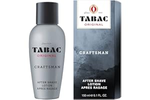 ‎TABAC ORIGINAL Tabac® Original Craftsman I After Shave Lotion - belebt, kühlt und erfrischt - beruhigt die Haut nach der Rasur I 150ml Splash
