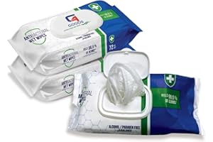 G4GOODS Antibacterial Premium Adult Body Cleansing Wipes (216 Counts - 3 Packs) Large Rinse-Free Bathing Wipes, Cleans, Cares, Protects, Wet Wipes for Seniors, Incontinence, Travel & Bed Bath Care