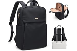 GOLF SUPAGS Mochila Portatil para Mujer Casual Mochila Viaje Mochila para Trabajo Universidad Mochila Ordenador Portatil 15.6 Pulgadas