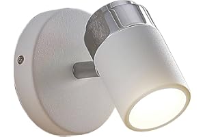 ‎LINDBY Lindby Strahler 'Kardo' (Modern) in Weiß aus Metall u.a. für Badezimmer (1 flammig, GU10) - Deckenlampe, Deckenleuchte, Lampe, Spot, Badezimmerleuchte