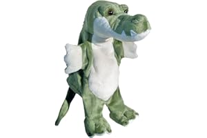 Sycomore PEL60316 - Marionnette Peluche - Crocodile 23cm