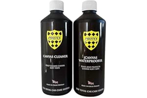 PROTEX Convertible Soft Top Care Kit With Canvas Cleaner & Waterproofer - 500ml