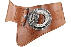 Oyccen Ceinture Large élastique pour Femme Ceinture Extensible Dames Robe Ceintures de Décoration