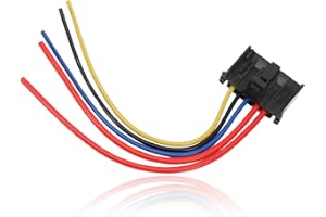 Konuooer Stecker Verkabelung Lüfter Widerstand für Corsa D/E Adam Punto Qubo Linie Doblo Ducato Fiorino 77364061