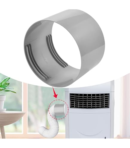 Klimaanlagen Abluftschlauch 3 Meter - Flexibler Entlüftungsschlauch CCW-Gewinde