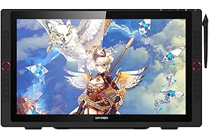 XP-PEN Artist 22R Pro Tablette à Ecran Professionnelle de 21,5 Pouces Moniteur de Dessin avec l'Interface USB-C - Idéal Outil pour l'art Numérique
