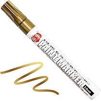 SigWong Metallic Chrome Markers, 4 Stuks Spiegel Acryl Pennen Verf, Waterdicht en Reflecterend, Glans Permanente Vloeibare Chrome Pen voor Hars Schilderen, Model Metaal Glas Plastic Schilderen - Koper