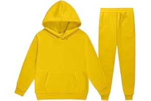 Generisch 2026 Bambini Bambino Ragazzi Ragazzi Ragazze Manica Lunga Solido Caldo Con Cappuccio Maglione Pantaloni Pantaloni Per Bambini Abiti Tuta Ragazze Abbigliamento 86