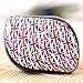 Well-Goal 1pcs Compact Styler Hair Brush With The Tatoo Of The National Flag Of The United Kingdom