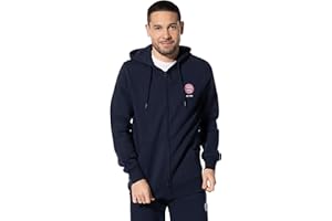 ‎FC BAYERN MÜNCHEN FC Bayern München I Zip-Hoodie Essential I Herren I Navy