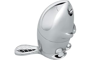 Alessi Rt02 Kastor Taille-crayon en Zamac Chromée argent