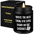 Gifts for Him Men,Anniversary Romantic Gifts for Him Boyfriend Husband,Funny Birthday Thanksgiving Christmas Valentines Day Gifts for Him Boyfriend Best Friends Men Dad Male Candles Gifts for Men Him