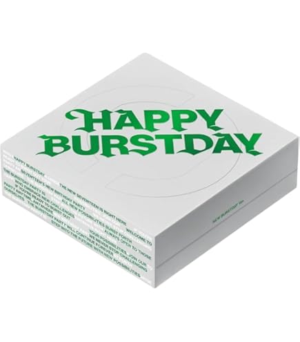 SEVENTEEN HAPPY BURSTDAY [Standard Ver.] 5th Album (Random Ver