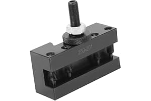 Socobeta Tool Post 250‑201 Tool Post Holder Facing Tool Holder for CNC Lathe