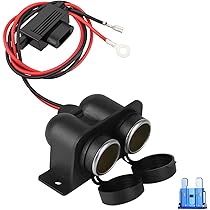 12V Aufbau Steckdose Auto Dual USB Ladegerät Zigarettenanzünder