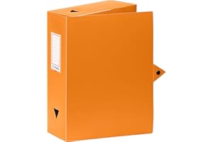 Viquel Class Doc – Caja para archivar (polipropileno, ancho 100 mm, color naranja