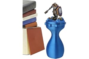 Opvonxeh Mini Handle, Precision Miniature Holder Tools, Rotating Grip Stand Artists, Stabile Painting Support for Detailing Mini Figures and Model Building, Art Craft Tool, 1.85 inch