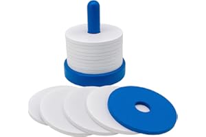 GICO Schockbesteck, Schocken (Jule Meiern Maxen) Turm aus Holz mit 14 Scheiben und Ständer 7959-T