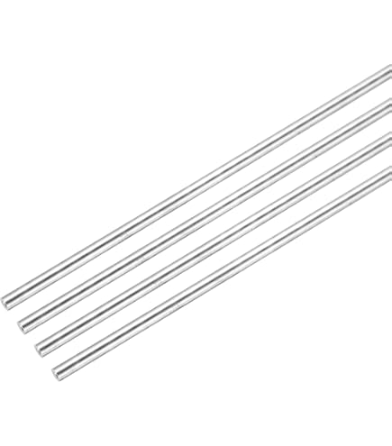 QUARKZMAN Aluminium Rundstab 3 Mm X 300 Mm – 10 Stück, Massiv, Für DIY, Modellbau & Industrie