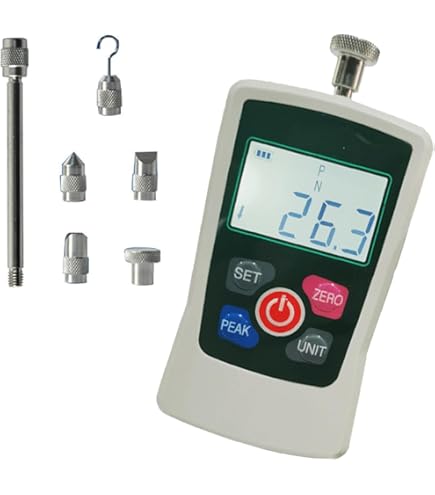 Push-Pull Tester Rollenbank Digitale Dynamometer Push Pull Force Gauge Met RS232 Peak Load Value 30KN LCD-scherm met hoge precisie