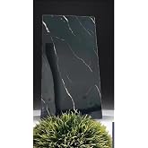UKAB DEKOR 30x60 Kendinden Yapışkanlı Mermer Fayans G&ouml;r&uuml;n&uuml;ml&uuml; Mutfak Banyo Wc Yer Duvar PVC K&ouml;p&uuml;k Panel Kahverengi 30 x 61
