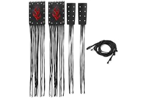 AELOA Lenker Quasten 2pcs Universal Motorrad Lenker Quaste Fringe Grip Cover Hebel Cover für Lenkerhebel