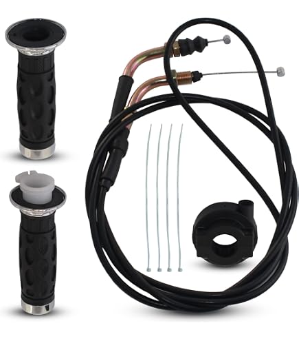 Poignée D'accélérateur Twist Rapide Pour Moto/quad - Alliage Aluminium - Confortable Et Antidérapante - Pour Guidon 22mm