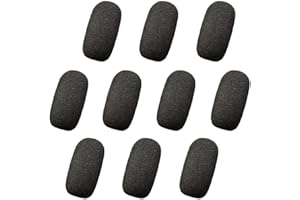 SEIWEI S, Schaumstoff-Mikrofon-Windschutz-Set, Schwammabdeckungen für verbesserten Klangschutz und Klarheit