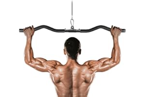 Lyndwin Barre Tirage Musculation, Barre de Tirage Dos, Arrière Levier de Tension Épaule Tirant Tige Barre Tirage Dos Musculation Accessoire Tirage Musculation