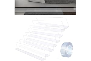 HOMURY Toy Blocker for Furniture: Pack of 8 Toy Blockers Strong Adhesive Baffle Barrier for Pets Used for Gap Blockers Under the Sofa and Bed