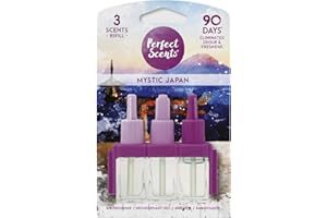 Perfect Scents Plug In Refill Air Freshener - Compatible with 3volution Mystical Japan - 1 Pack = 3x20ml