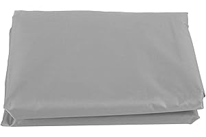 Uxsiya Outdoor Swing Cushion Cover Swing Cushion Cover with Replacement Waterproof for 3 Seat Garden Swing Chair Cushions (gray)