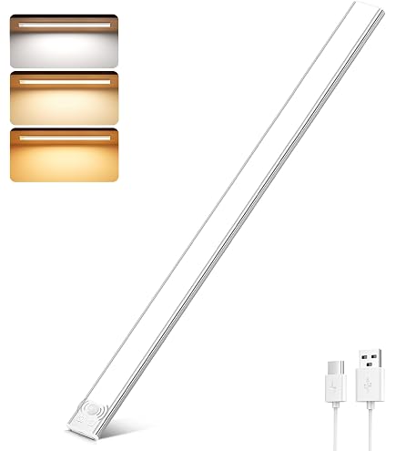 Barra LED Sottopensile Per Cucina De Sanctis – Dimmerabile Touch, Profilo Alluminio, Made In Italy