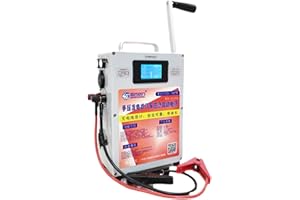 URCREAT 3500w 12v Wagen kurbel generator, Camping Wagen handkurbel generator für Handy, kurbelgeneratoren für Zuhause, kurbel stromerzeuger, stromerzeuger kurbel mit Usb Q3.0/ 12v Buchse