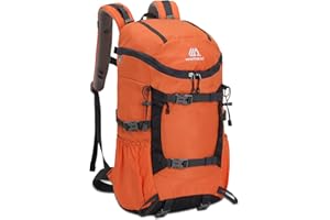 jianyana Hiking Backpack Waterproof 30L Foldable Rucksack Lightweight Camping Bag skiing climb mountains Camping Trekking Hiking Walking Cycling Climbing Outdoor Sports for Women Men