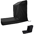 Flymer Treadmill Cover, Black, Waterproof, Portable, LCD Display, 206x94x170cm
