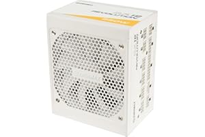 ENERMAX Revolution D.F. 12 ATX3.1 PCI-e 5.1 Snow White 850W 80Plus Gold alimentatore ultracompatto (completamente modulare, 50% semi-fanless, 12V-2x6); ETV850G-W, bianco