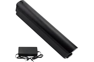 ZUIRUNDA Batería Ebike 36V 15Ah batería de Repuesto para ESKUTE-Bike Polluno Bicicleta de Ciudad con Cargador &BMS batería de Litio para Motores 36V 250W/350W/500W