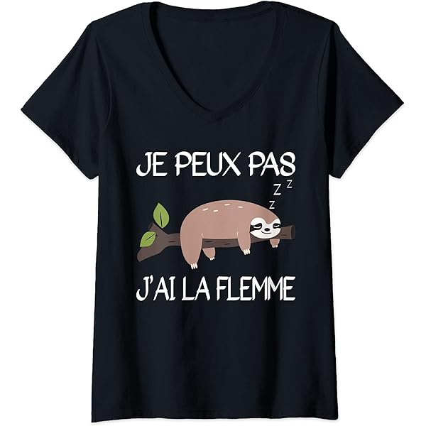 Paresseux Sid | Je Le Ferai Demain | Sweat à Capuche Unisexe Humour Drôle Fun Et